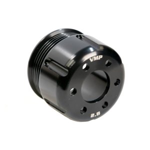 Ford Mustang Supercharger Pulley - VMP Performance - 2.8in 6 Rib Pulley - Black - `11-`27